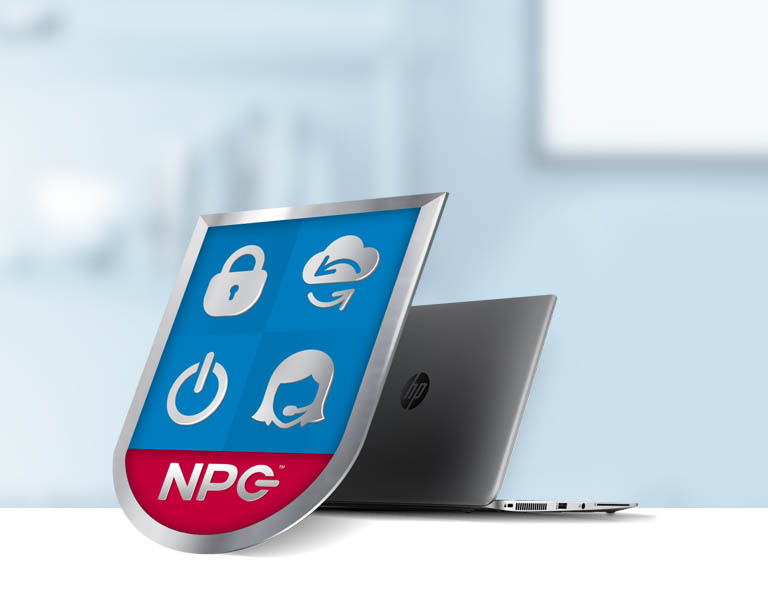 NPC Shield and Laptop